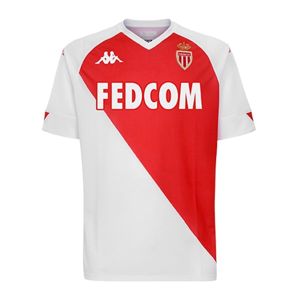 Thailande Maillot Football AS Monaco Domicile 2020-21 Rouge Blanc